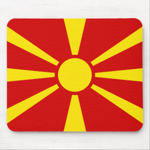 Mousepad Bandeira da Macedônia (Macedônia)
