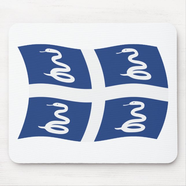 Mousepad Bandeira da Martinica (Frente)