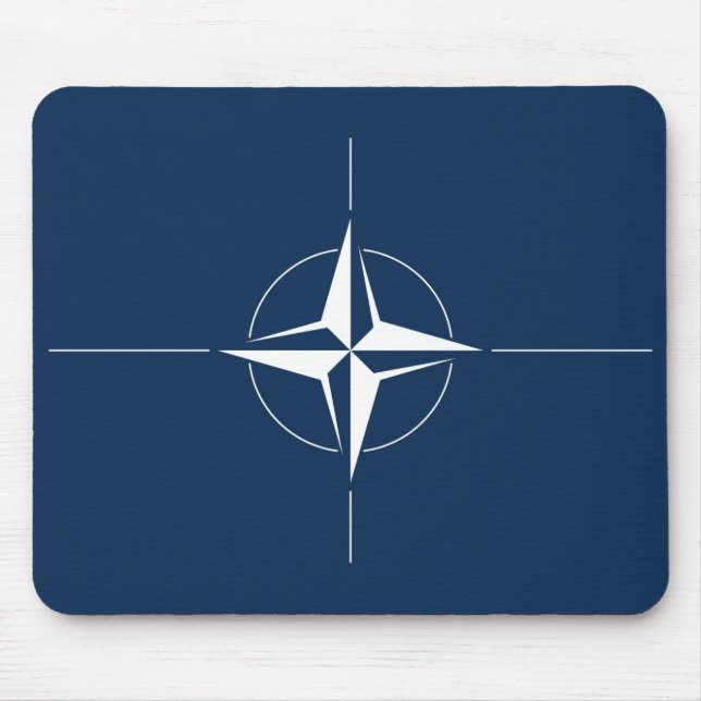 Mousepad Bandeira da NATO (Frente)