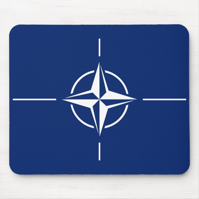 Mousepad Bandeira da NATO (Frente)