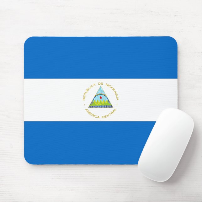 Mousepad Bandeira da Nicarágua (Com mouse)