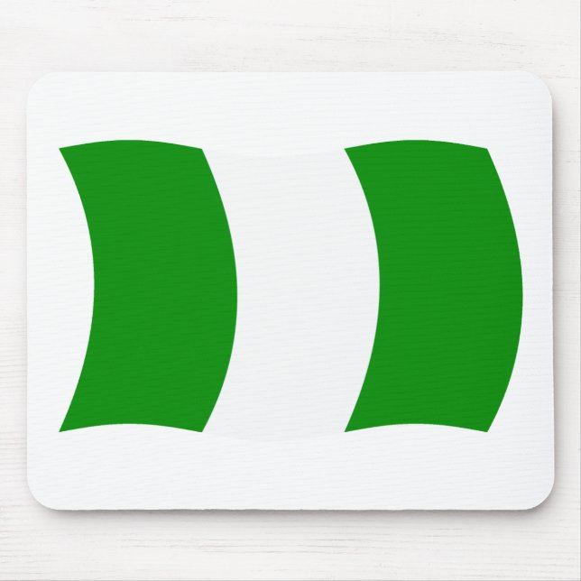 Mousepad Bandeira da Nigéria (Frente)