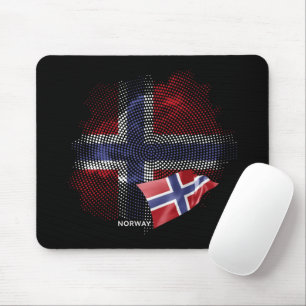 Mousepad bandeira da Noruega