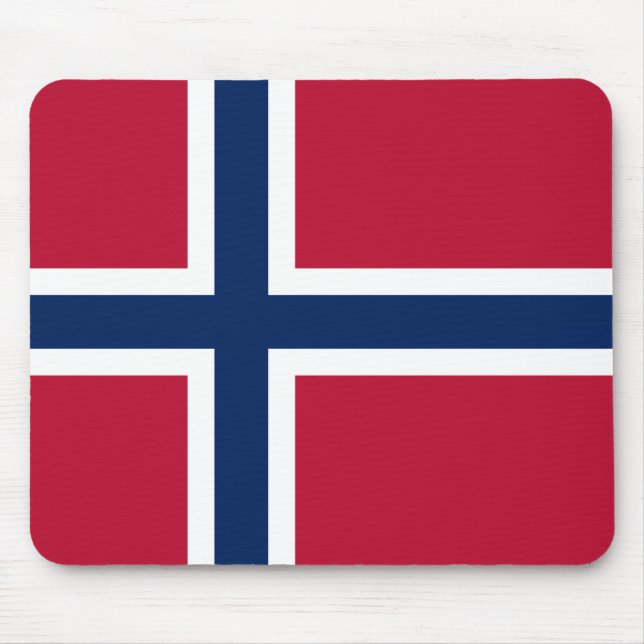 Mousepad Bandeira da Noruega (Frente)