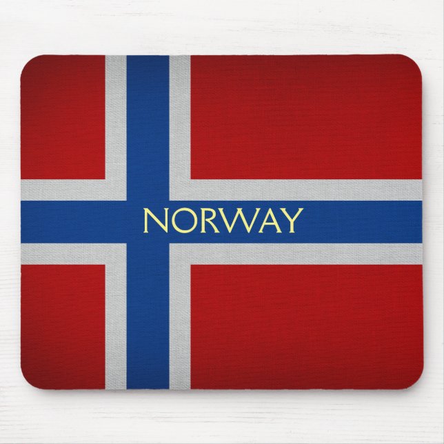 Mousepad Bandeira da Noruega (Frente)