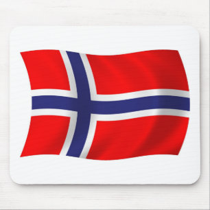 Mousepad Bandeira da Noruega