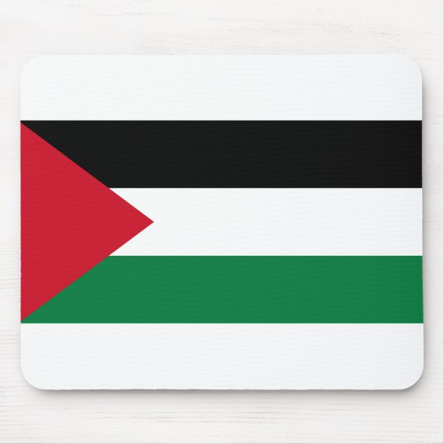 Mousepad Bandeira da Palestina (Frente)