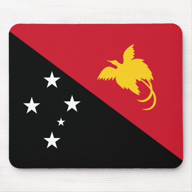 Mousepad Bandeira da Papua-Nova Guiné (Frente)