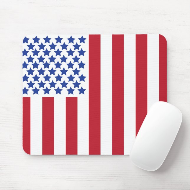 Mousepad Bandeira da Paz Americana Estado Nacional American (Com mouse)