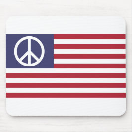Mousepad Bandeira da Paz dos Estados Unidos