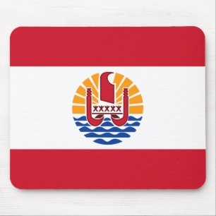 Mousepad Bandeira da Polinésia Francesa