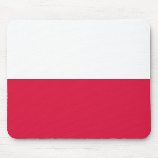 Mousepad Bandeira da Polônia (Frente)