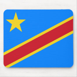 Mousepad Bandeira da RDC (República Democrática do Congo)