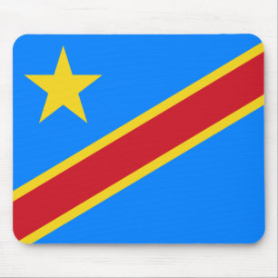 Mousepad Bandeira da República Democrática do Congo