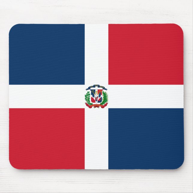 Mousepad Bandeira da República Dominicana (Frente)
