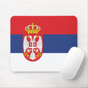Mousepad Bandeira da Sérvia