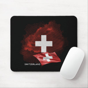 Mousepad bandeira da Suíça