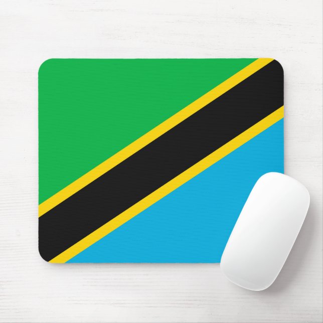 Mousepad Bandeira da Tanzânia (Com mouse)