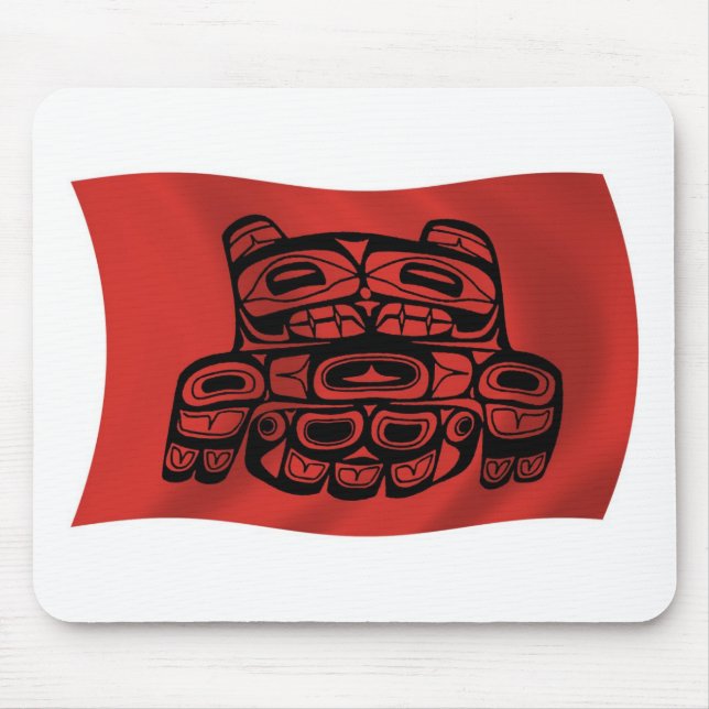 Mousepad Bandeira da Tribo Skagit (Frente)