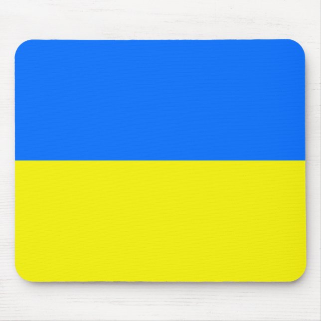 Mousepad Bandeira da Ucrânia (Frente)