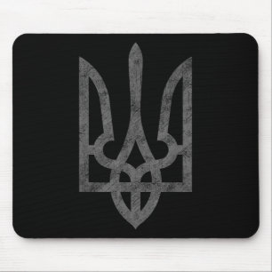 Mousepad Bandeira da Ucrânia Exército da Ucrânia Símbolo do