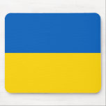 Mousepad Bandeira da Ucrânia (Ucraniana)<br><div class="desc">Produtos de Sinalizador Mundial Personalizáveis - Sinta-se livre para adicionar seu próprio texto.</div>