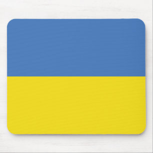 Mousepad Bandeira da Ucrânia, Ucraniano Слава Україні Slava