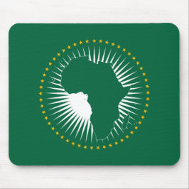 Mousepad Bandeira da União Africana (África) (Panáfrica)