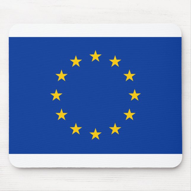 Mousepad Bandeira da União Europeia (Frente)