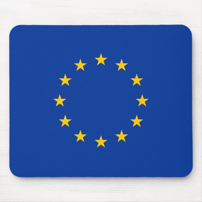 Mousepad Bandeira da União Europeia (UE) (Europa) (Frente)