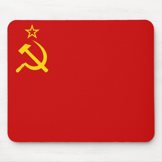 Mousepad Bandeira da União Soviética (Frente)