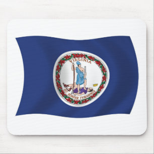 Mousepad Bandeira da Virgínia