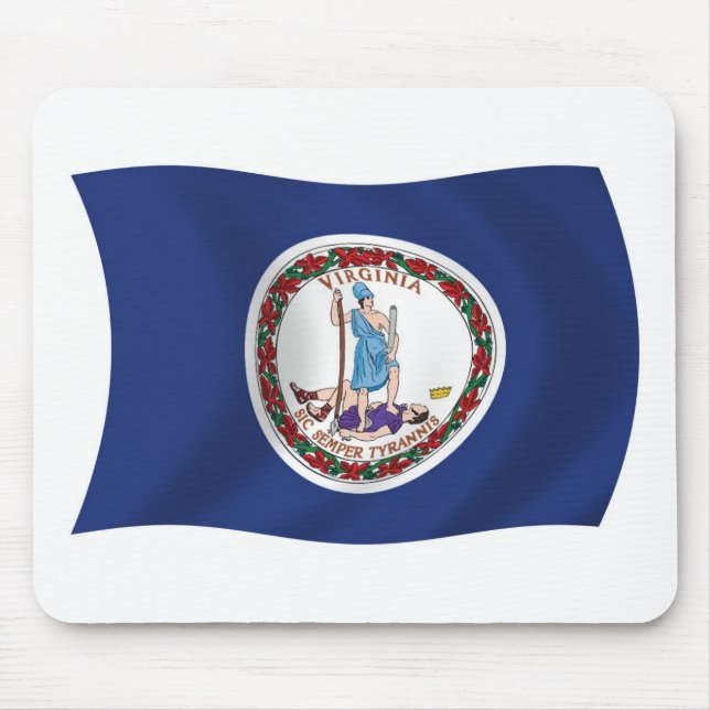 Mousepad Bandeira da Virgínia (Frente)