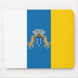 Mousepad Bandeira das Canárias (Canárias) (Canárias, Espanh