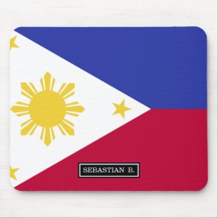 Mousepad Bandeira das Filipinas