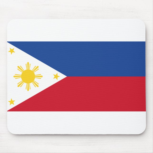 Mousepad Bandeira das Filipinas (Frente)