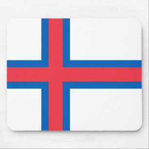 Mousepad Bandeira das Ilhas Faroé