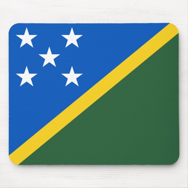 Mousepad Bandeira das Ilhas Salomão (Frente)