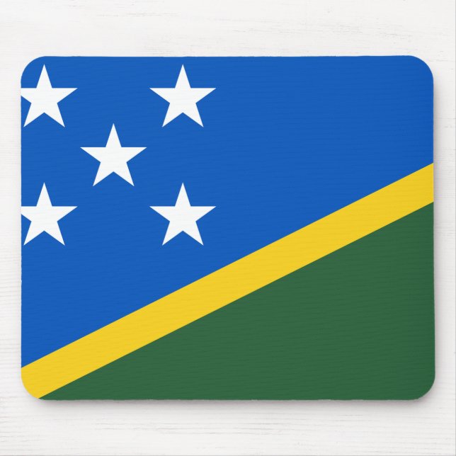 Mousepad Bandeira das Ilhas Salomão (Frente)