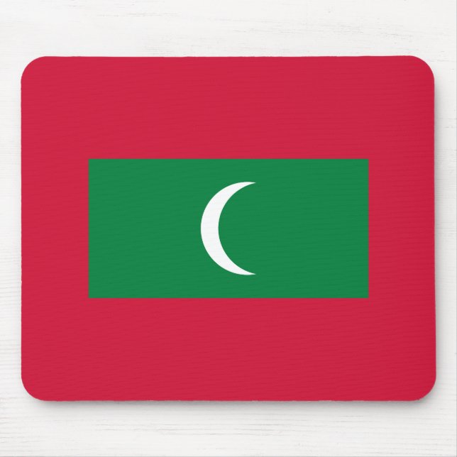 Mousepad Bandeira das Maldivas (Frente)