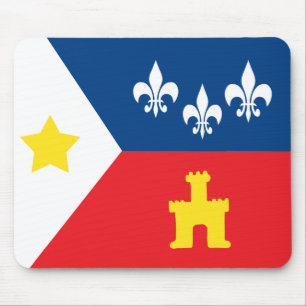 Mousepad Bandeira de Acadiana Cajun