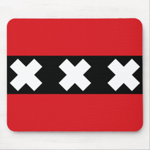 Mousepad Bandeira de Amesterdã