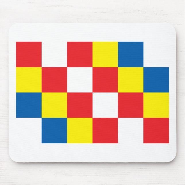 Mousepad Bandeira de Antuérpia (Frente)