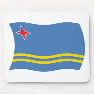 Mousepad Bandeira de Aruba