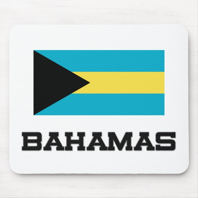 Mousepad Bandeira de Bahamas (Frente)