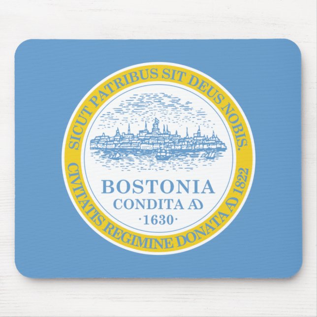 Mousepad Bandeira de Boston (Frente)