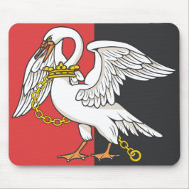 Mousepad Bandeira de Buckinghamshire (distrito do Reino Uni