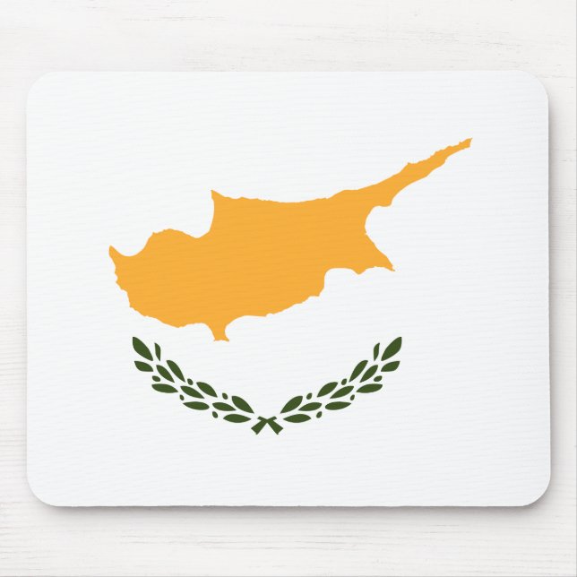 Mousepad Bandeira de Chipre (Frente)