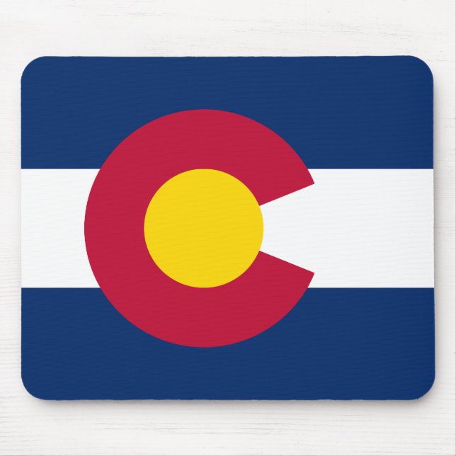Mousepad Bandeira de Colorado (Frente)