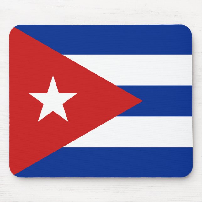 Mousepad Bandeira de Cuba (Frente)